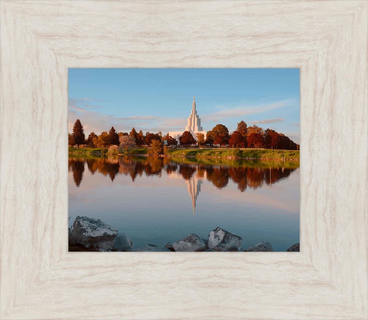 Idaho Falls Sunset on the River
