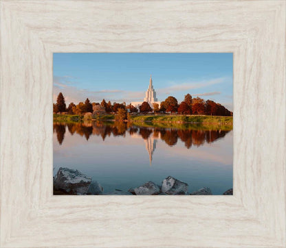 Idaho Falls Sunset on the River