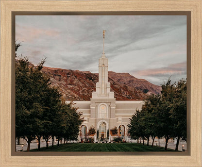Mount Timpanogos a Firm Foundation Gallery Wrap