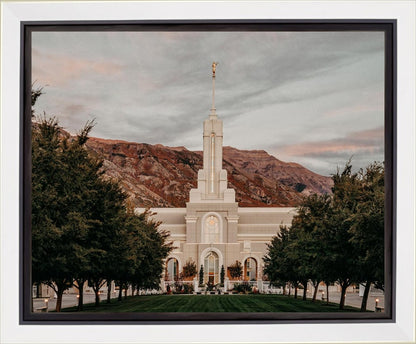 Mount Timpanogos a Firm Foundation Gallery Wrap