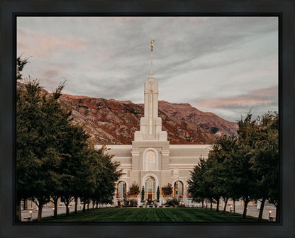 Mount Timpanogos a Firm Foundation Gallery Wrap