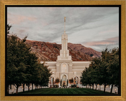 Mount Timpanogos a Firm Foundation Gallery Wrap