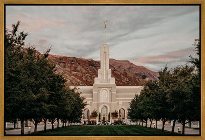 Mount Timpanogos a Firm Foundation Gallery Wrap