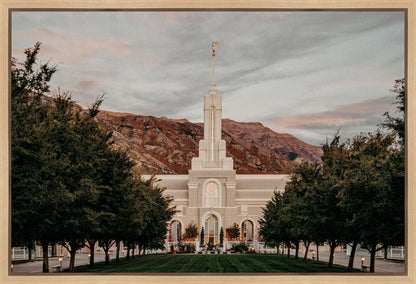 Mount Timpanogos a Firm Foundation Gallery Wrap