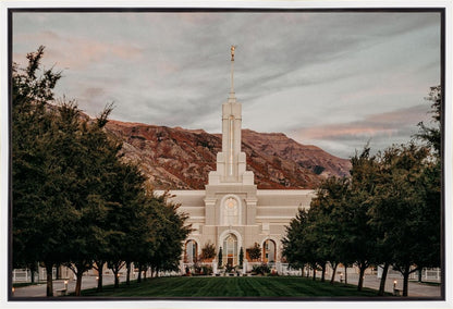 Mount Timpanogos a Firm Foundation Gallery Wrap