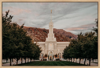 Mount Timpanogos a Firm Foundation Gallery Wrap