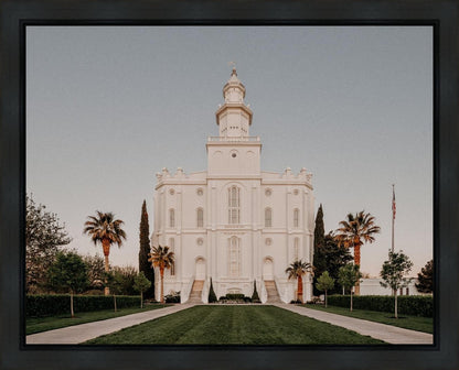 St. George a Firm Foundation Gallery Wrap