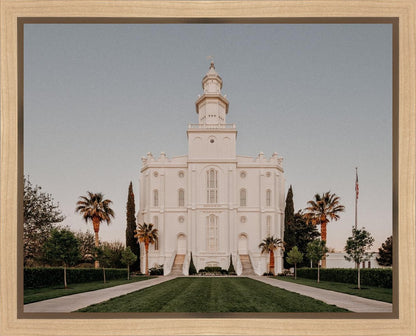 St. George a Firm Foundation Gallery Wrap