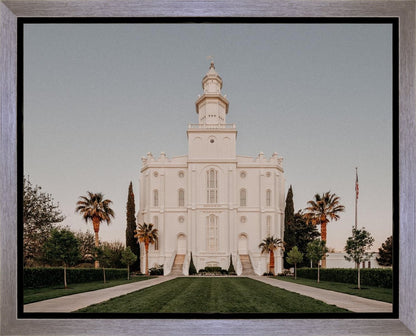 St. George a Firm Foundation Gallery Wrap