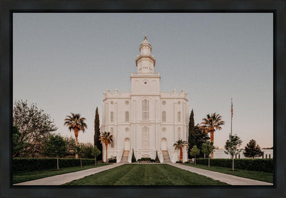 St. George a Firm Foundation Gallery Wrap