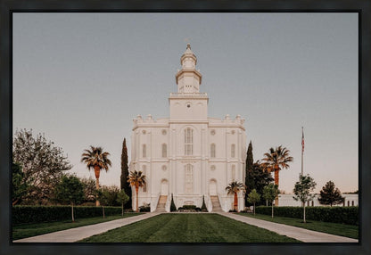 St. George a Firm Foundation Gallery Wrap