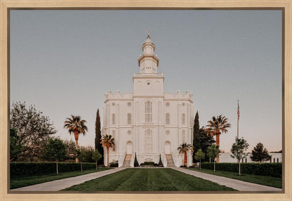 St. George a Firm Foundation Gallery Wrap
