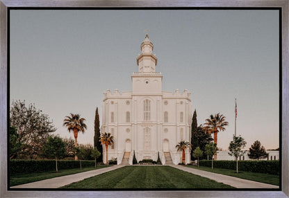 St. George a Firm Foundation Gallery Wrap
