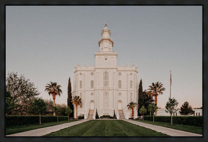 St. George a Firm Foundation Gallery Wrap