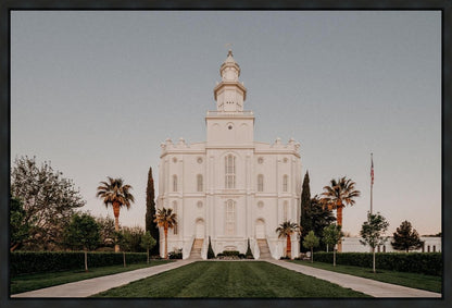 St. George a Firm Foundation Gallery Wrap
