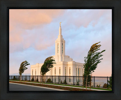 Pocatello Morning Sunrise Gallery Wrap