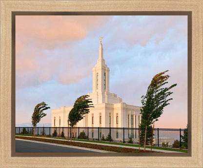 Pocatello Morning Sunrise Gallery Wrap