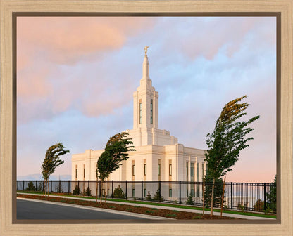 Pocatello Morning Sunrise Gallery Wrap