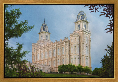 Manti Temple 02 Gallery Wrap