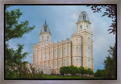 Manti Temple 02 Gallery Wrap