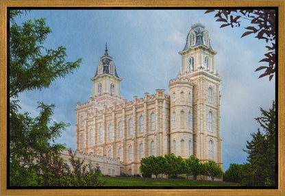 Manti Temple 02 Gallery Wrap