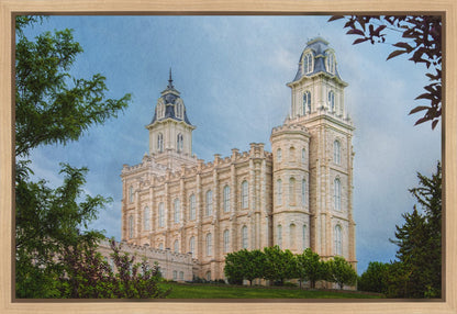 Manti Temple 02 Gallery Wrap