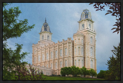 Manti Temple 02 Gallery Wrap