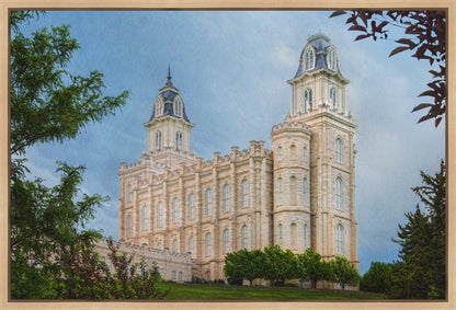 Manti Temple 02 Gallery Wrap