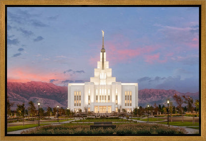 Saratoga Springs Timpanogos Glow Gallery Wrap