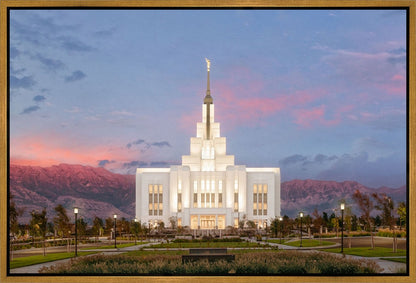 Saratoga Springs Timpanogos Glow Gallery Wrap