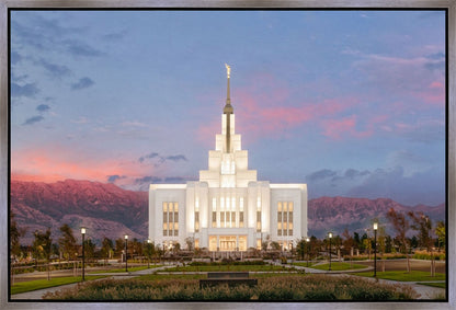 Saratoga Springs Timpanogos Glow Gallery Wrap