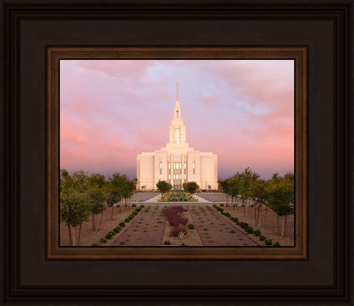 Red Cliffs Utah Glowing Sunset