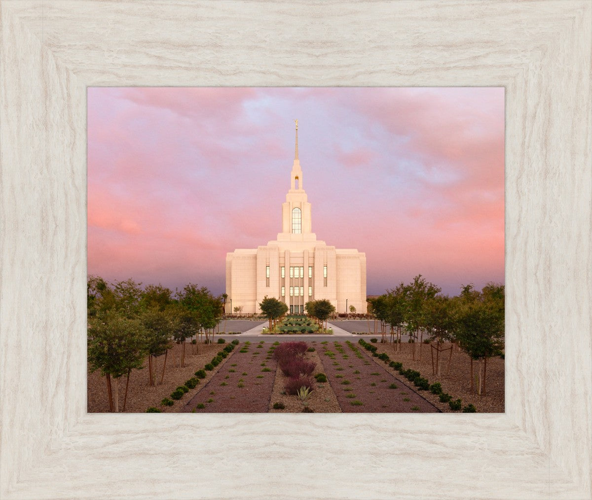 Red Cliffs Utah Glowing Sunset