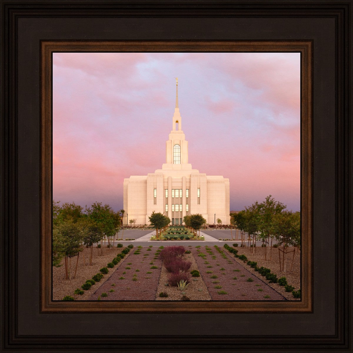 Red Cliffs Utah Glowing Sunset