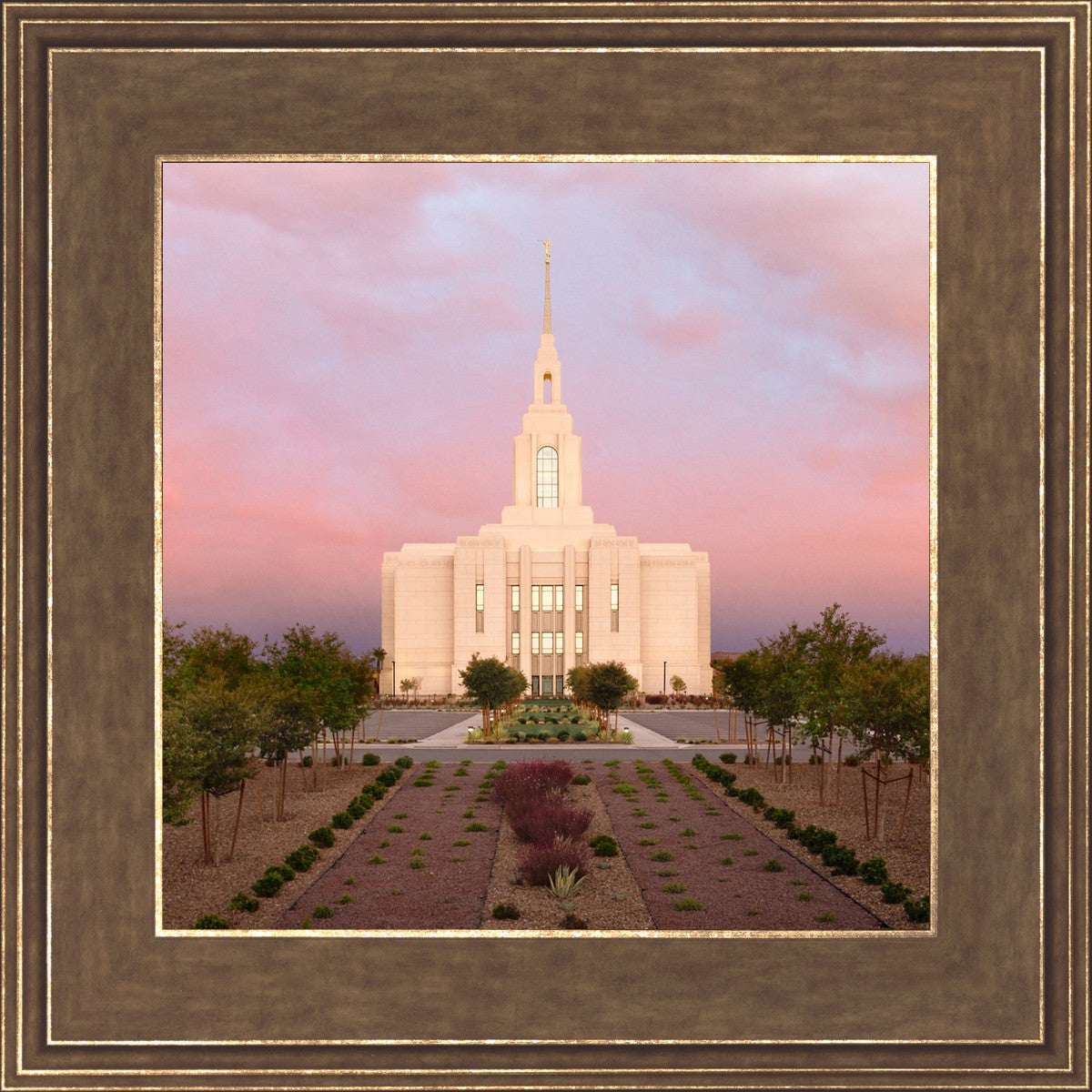 Red Cliffs Utah Glowing Sunset