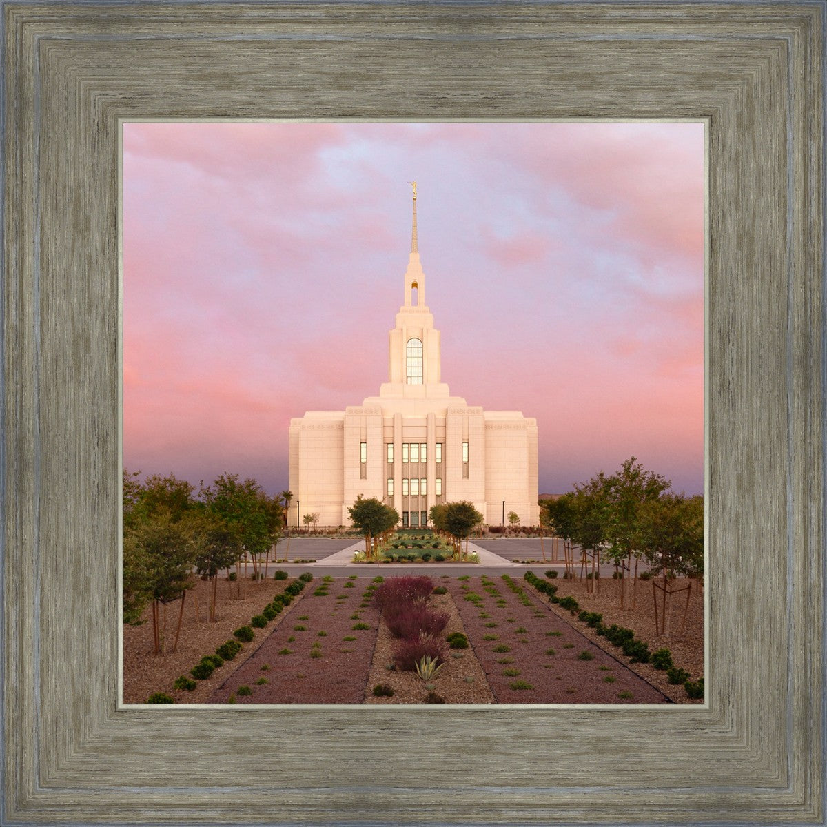 Red Cliffs Utah Glowing Sunset