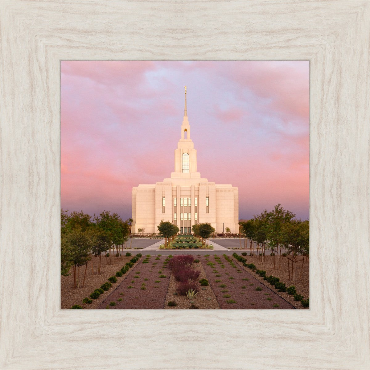 Red Cliffs Utah Glowing Sunset