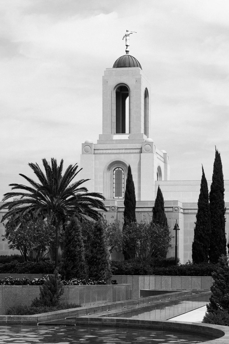 A Place of Peace Newport Beach Large Wall Art
