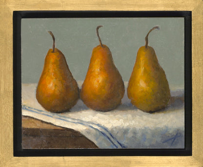 Three Boscs on Gray Original Artwork