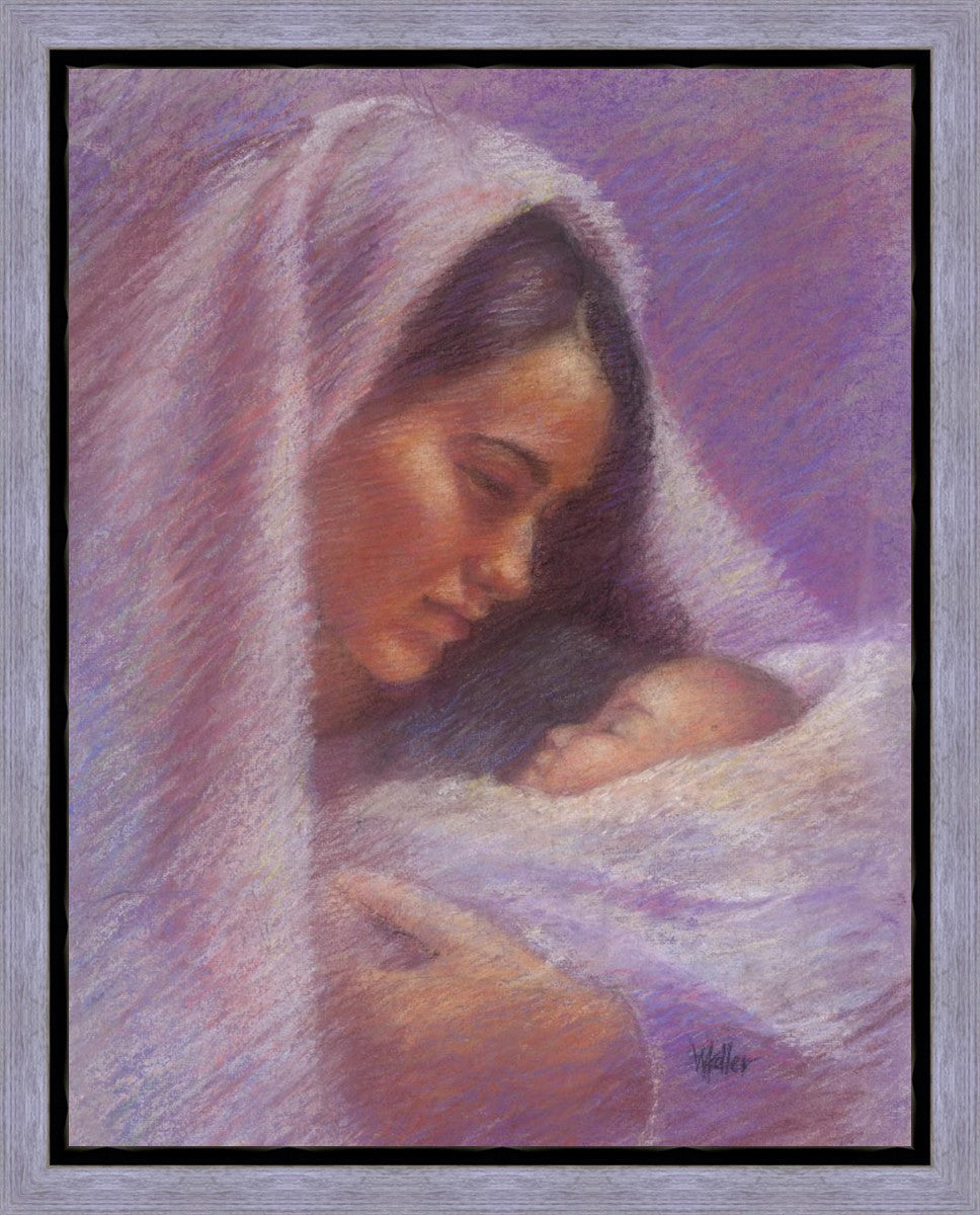 Mary & Jesus Pastel