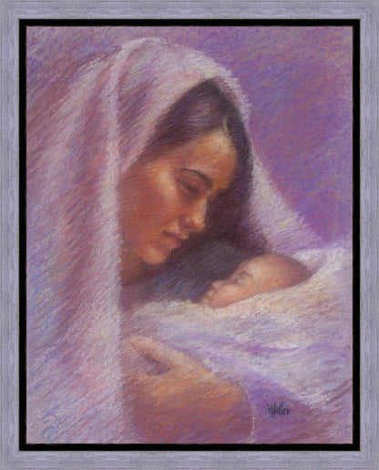 Mary & Jesus Pastel