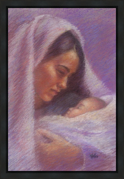 Mary & Jesus Pastel