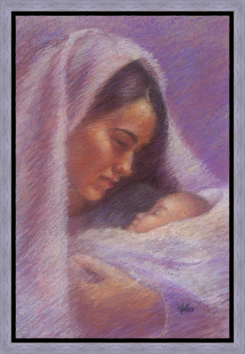 Mary & Jesus Pastel
