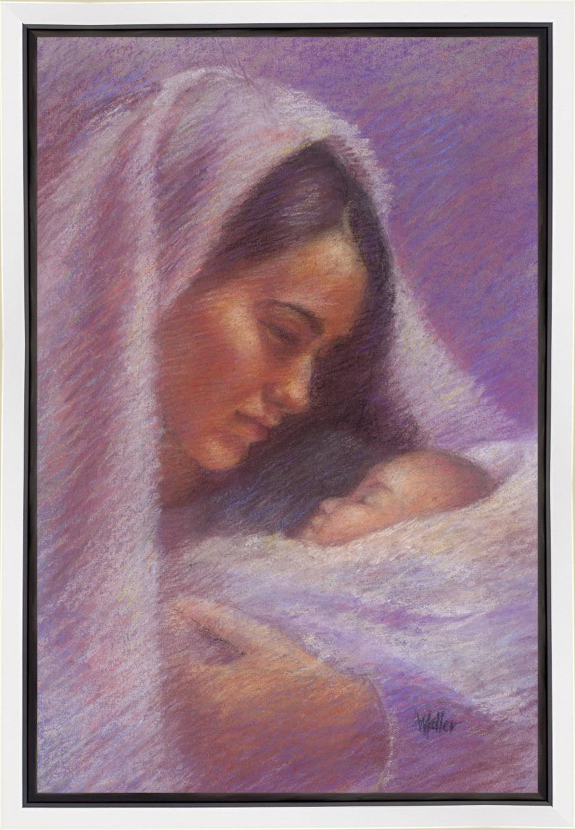 Mary & Jesus Pastel