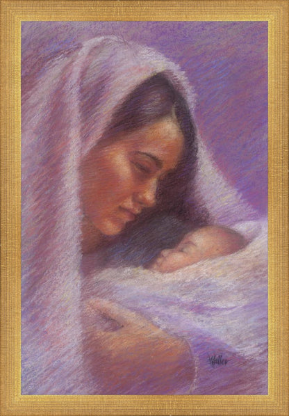 Mary & Jesus Pastel