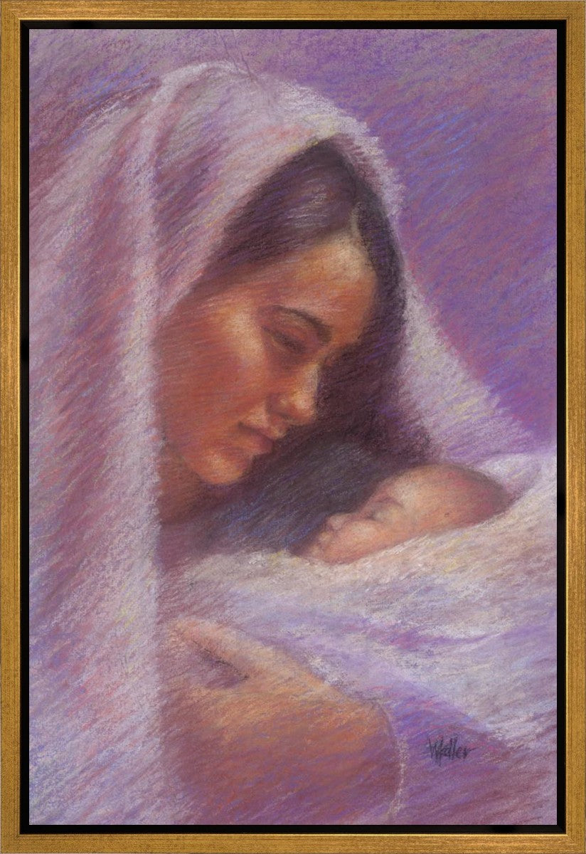 Mary & Jesus Pastel