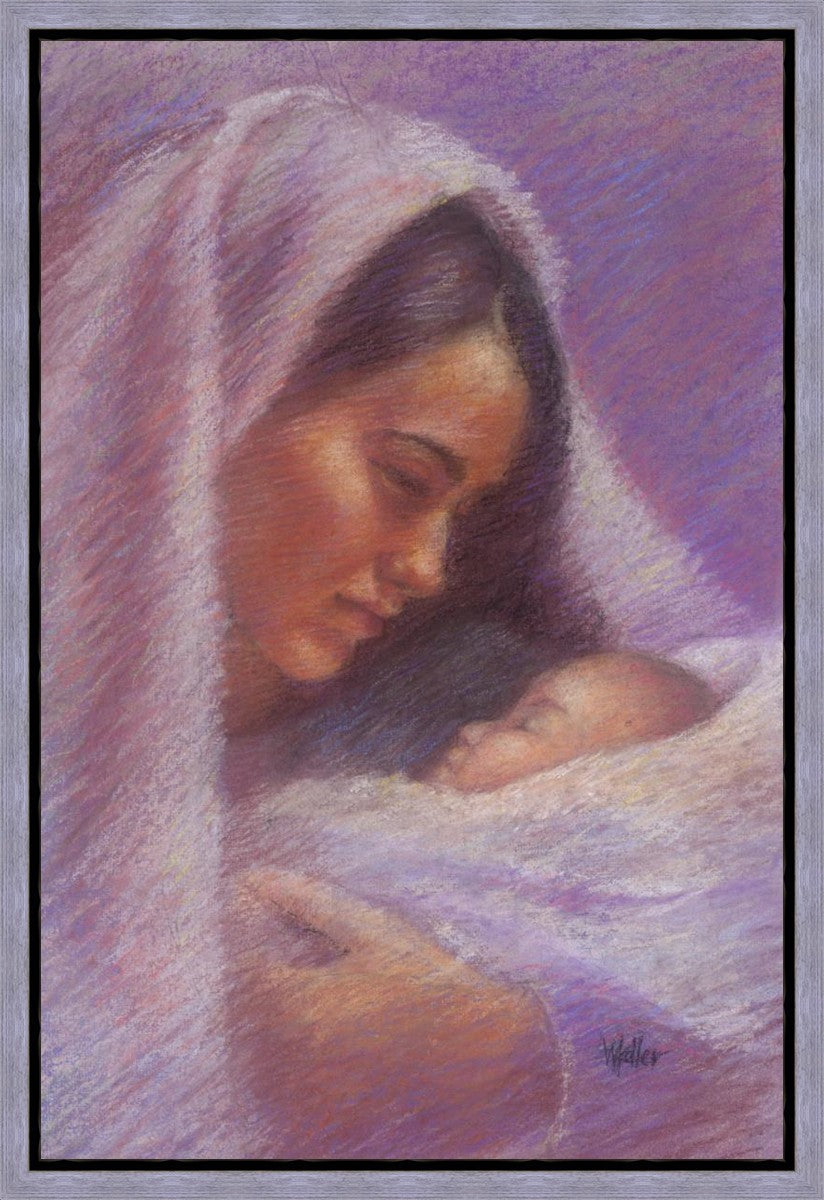 Mary & Jesus Pastel