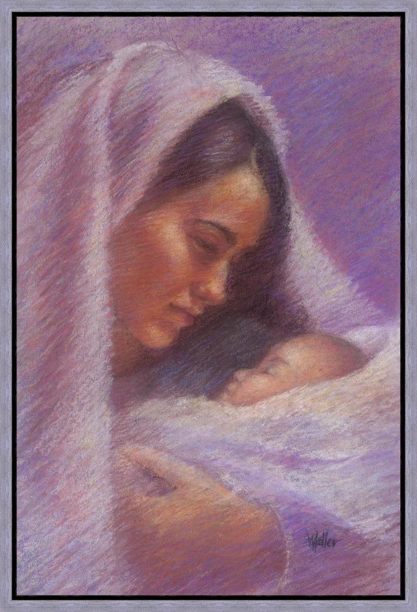Mary & Jesus Pastel