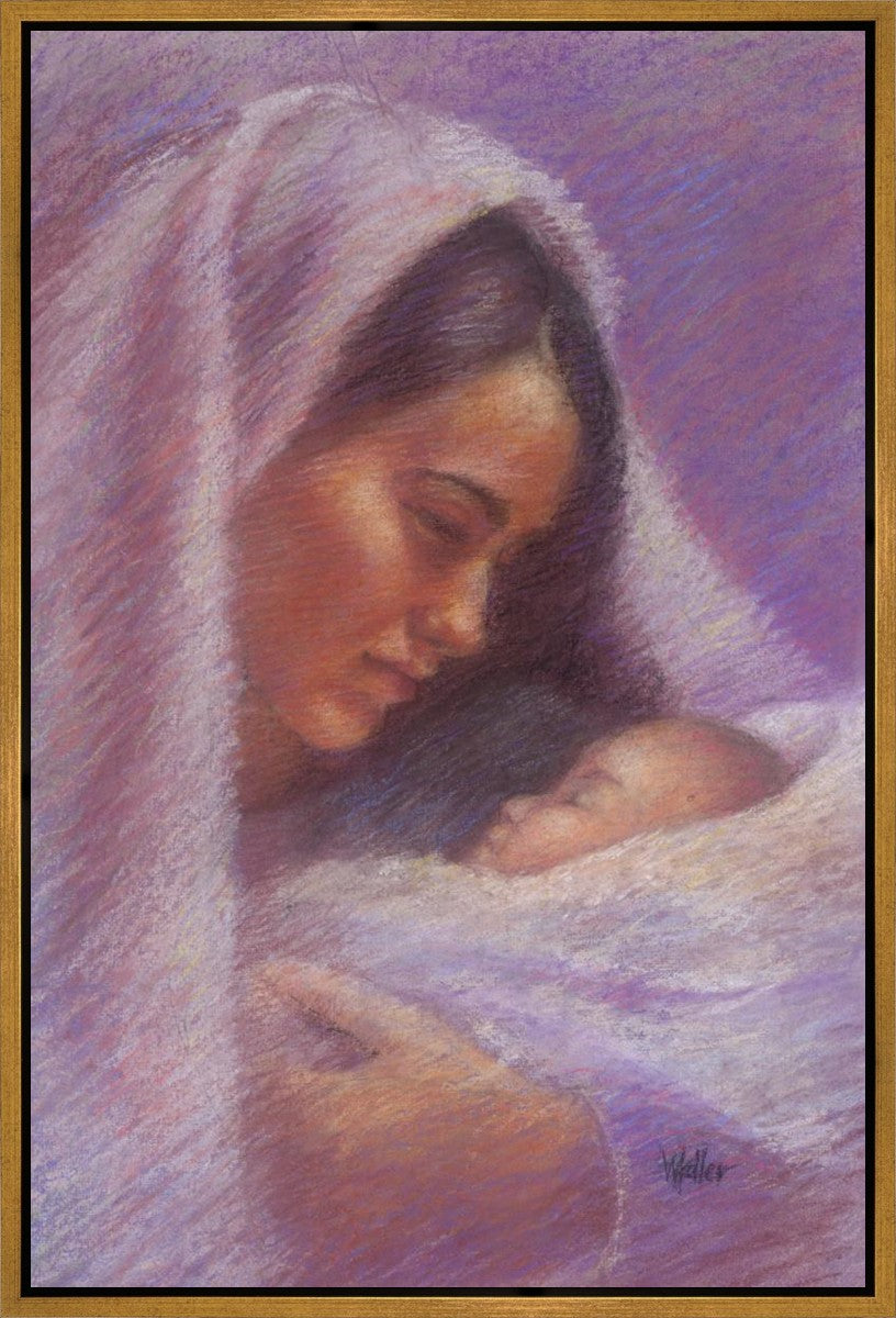 Mary & Jesus Pastel