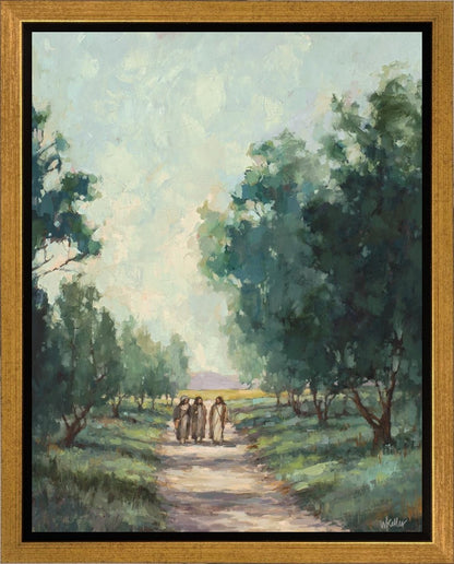 Road to Emmaus Gallery Wrap